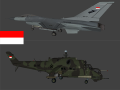 TNI MI-35P and F-16AM